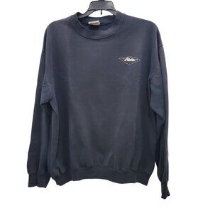 Hobie Surf Shop Surfboards Vintage 1989 Black Bleached Graphic Sweatshirt Sz XL